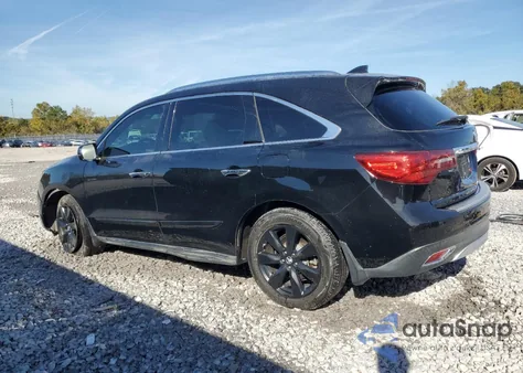 2014 Acura Mdx Advance z USA, uszkodzony, nr VIN 5FRYD3H80EB007038